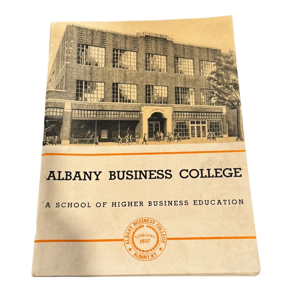 Albany Business College‎ 1936-1937 Catalog Vintage School of Accounting
